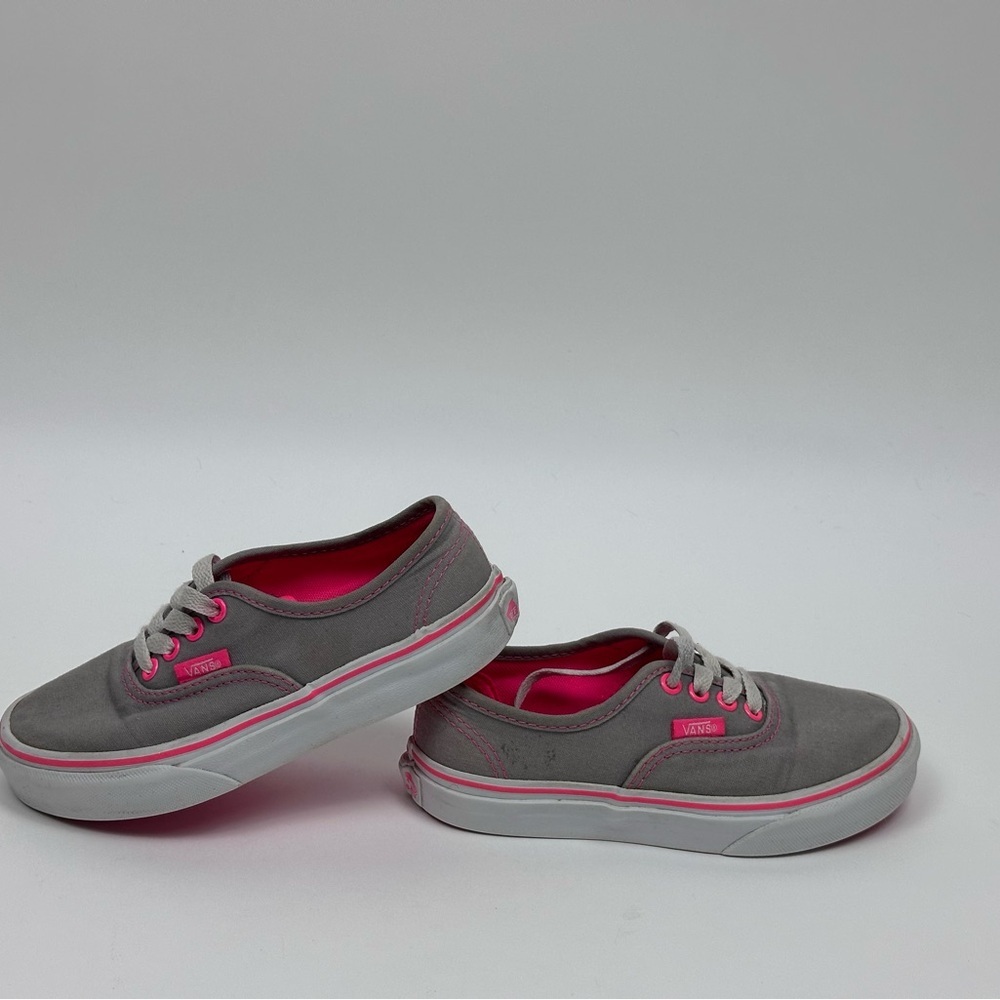 Vans Unisex Kids' Authentic Neon Pop Low Top Sneakers - Picture 5 of 8